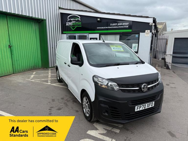 2020 Vauxhall Vivaro 1.5 Turbo D 2700 Dynamic Panel Van 6dr Diesel Manual L1 H1