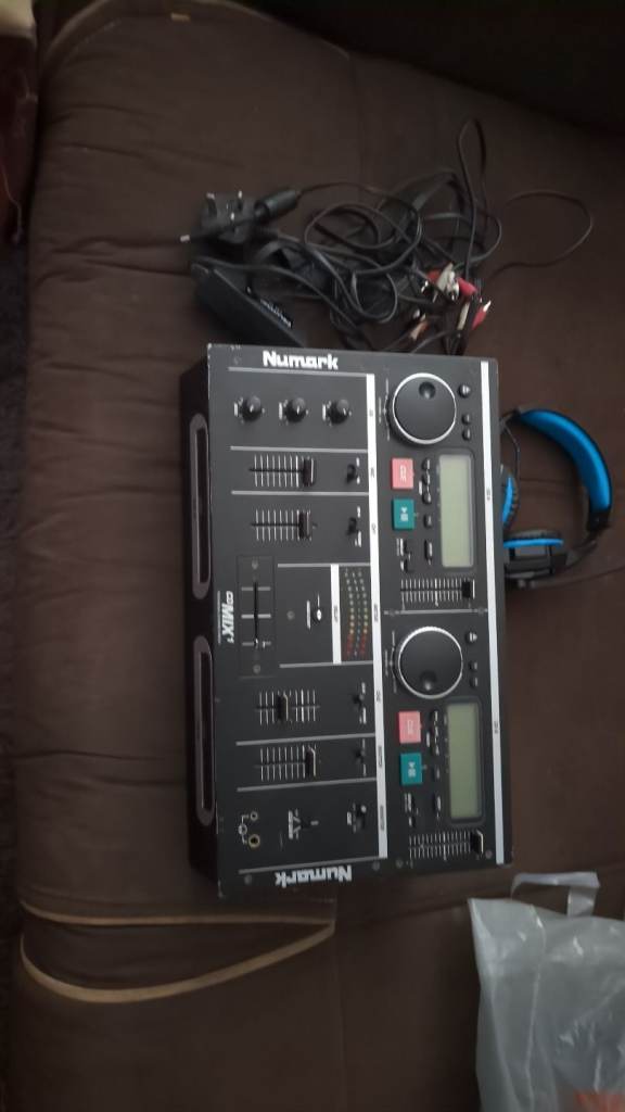 DJ twin cd mixer 