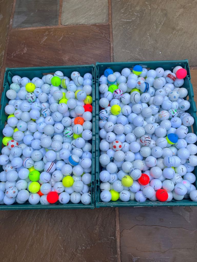 Bulk golf balls washed 