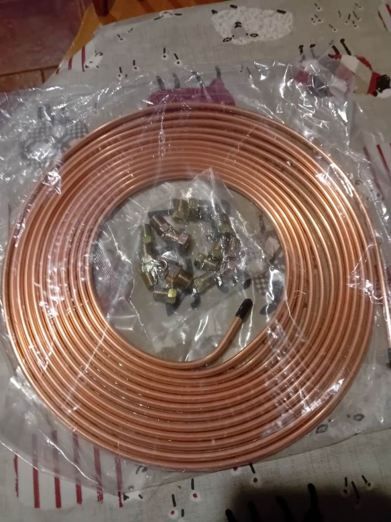 Copper Brake Pipe 25ft x ³/¹⁶
