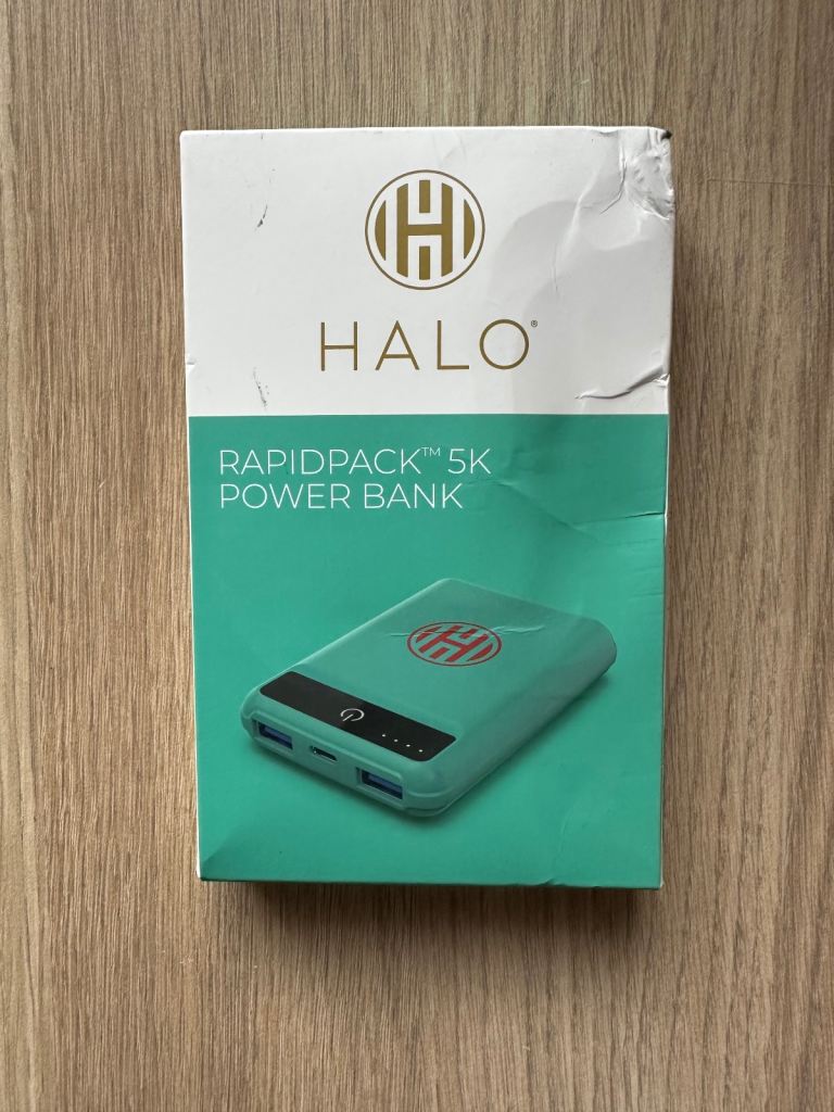 Halo Rapidpack 5K Power Bank 
