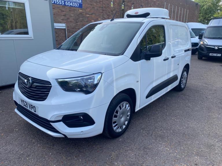 2021 21Reg Vauxhall Combo Sportive 1.5TurboD Euro6 Fridge Van+ChillerBox No VAT