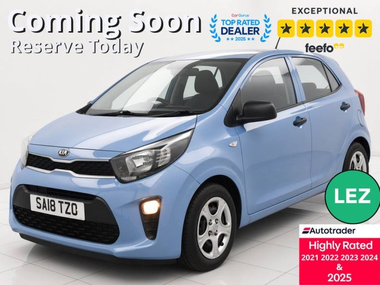 2018 Kia Picanto 1.0 1 5dr HATCHBACK PETROL Manual