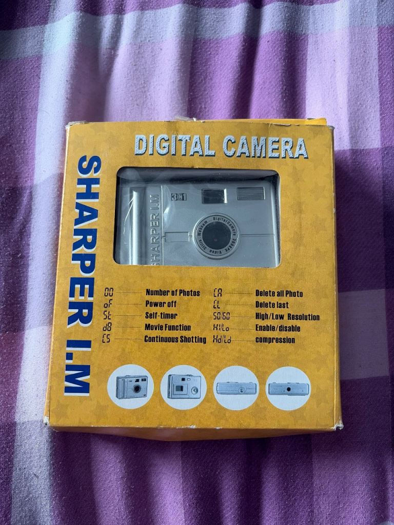 Unopened digital camera