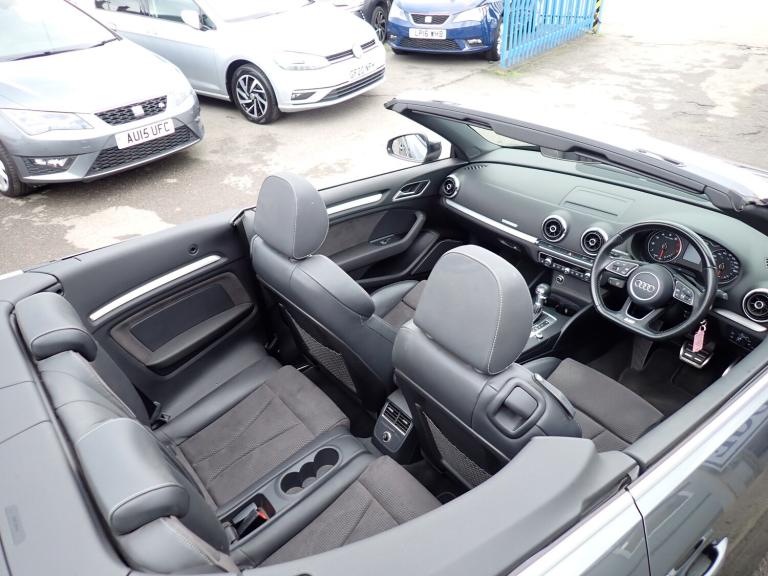 2016 Audi A3 Cabriolet 1.4 TFSI CoD S line Convertible 2dr Petrol S Tronic Euro