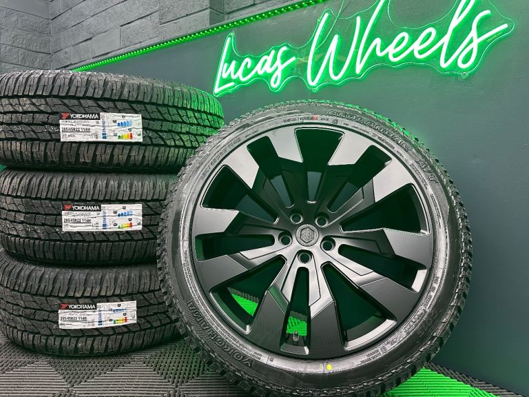 22” Urban WX-1 Alloy Wheels - Land Rover Defender 90 / 110 L663 & NEW Yokohama Geolandar AT’s!