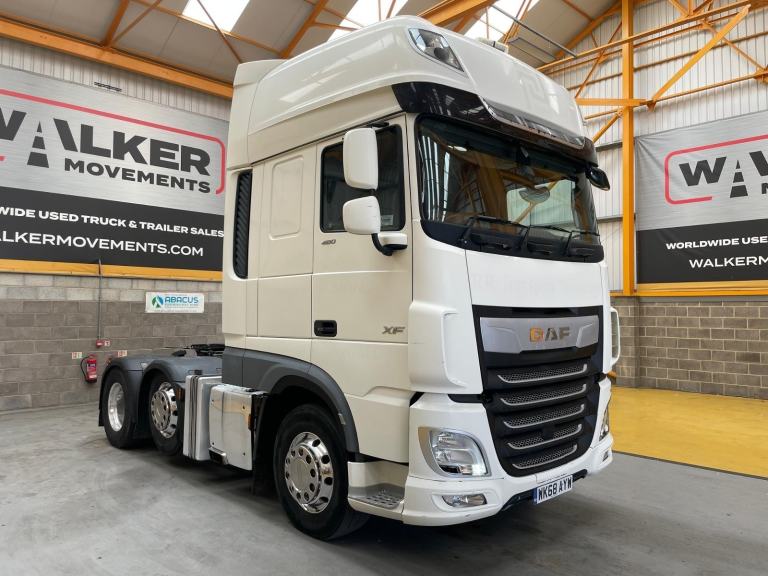 DAF XF106 480 SUPERSPACE *EURO 6* 6X2 TRACTOR UNIT – 2018 – WK68 AYW