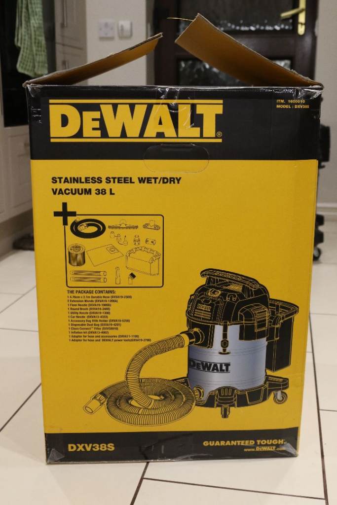 Dewalt Wet/Dry Vacuum Cleaner DXV38S
