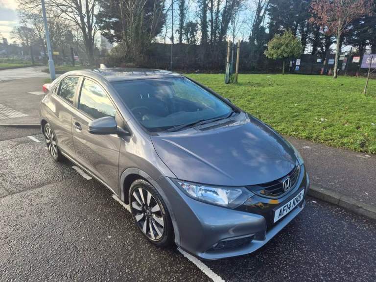 ULEZ FREE HONDA CIVIC 2014 14 1.8 I V TEC SE PLUS, 5 DOOR HATCHBACK MANUAL, 1 YEARS MOT, £2995