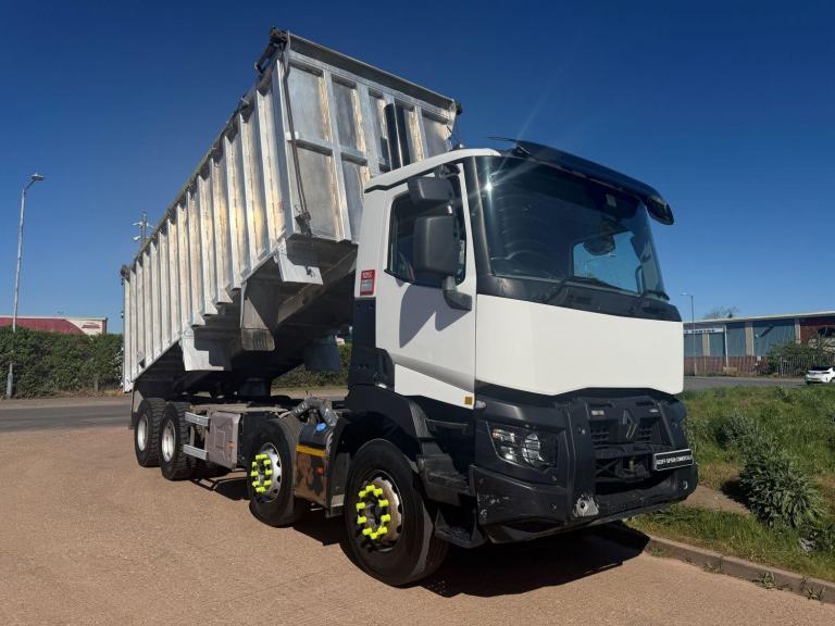 RENAULT C430 2020 (70) EURO 6, DAY CAB, 8X4 TIPPER, GTB BULK BODY