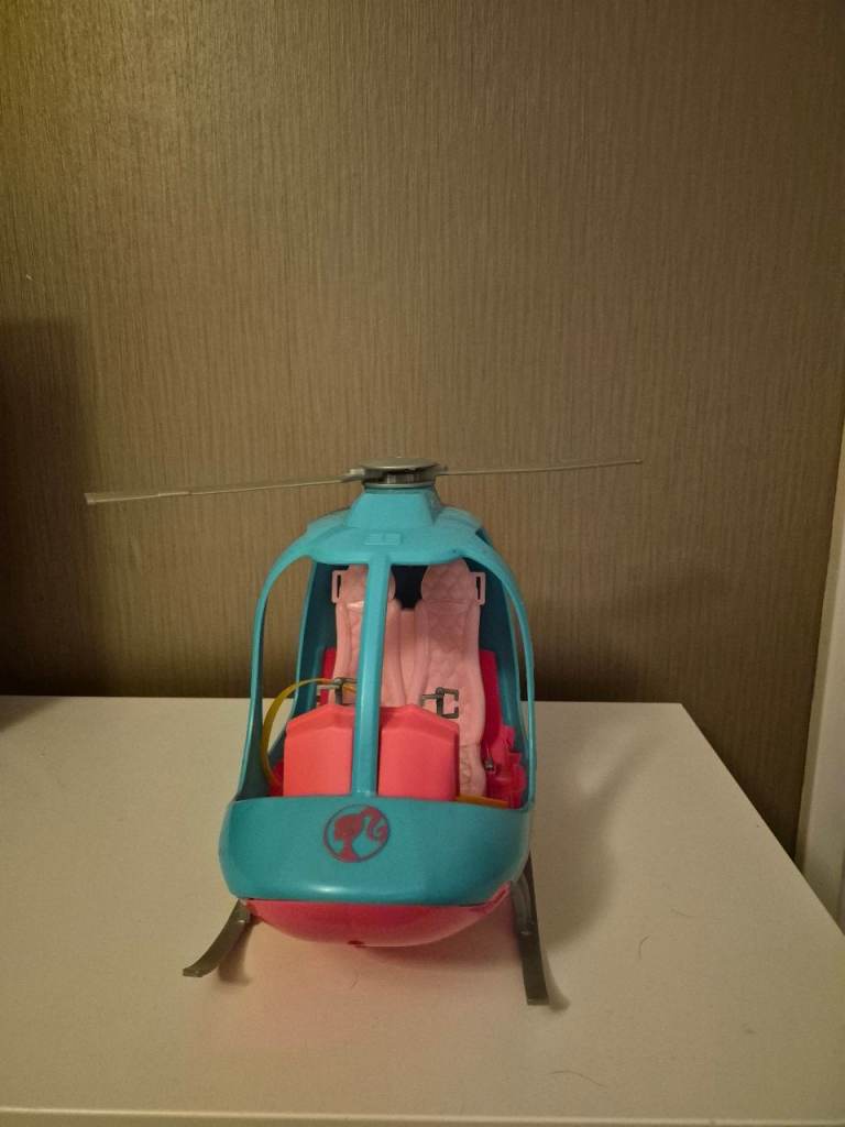 Barbie helicopter