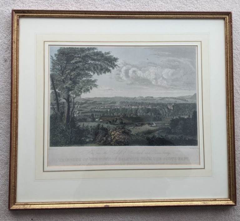 w h lizars engraving Thomson aquatint painting drawing DALKEITH