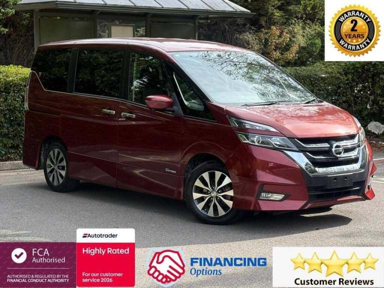 2017 Nissan Serena Highway Star MPV Petrol/Electric Hybrid Automatic