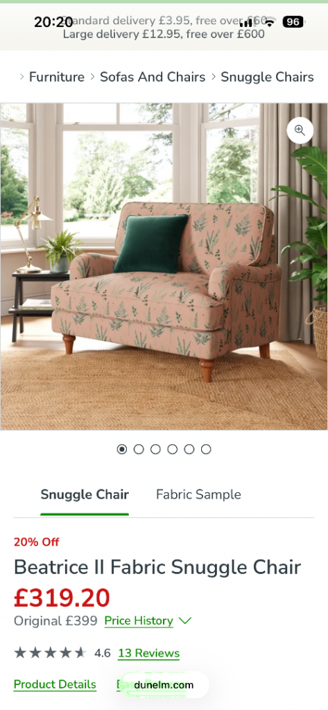 Snuggle Chair 