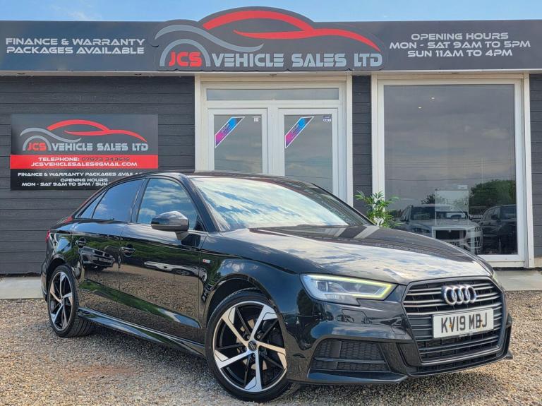 2019 Audi A3 35 TFSI Black Edition 4dr S Tronic SALOON PETROL Automatic