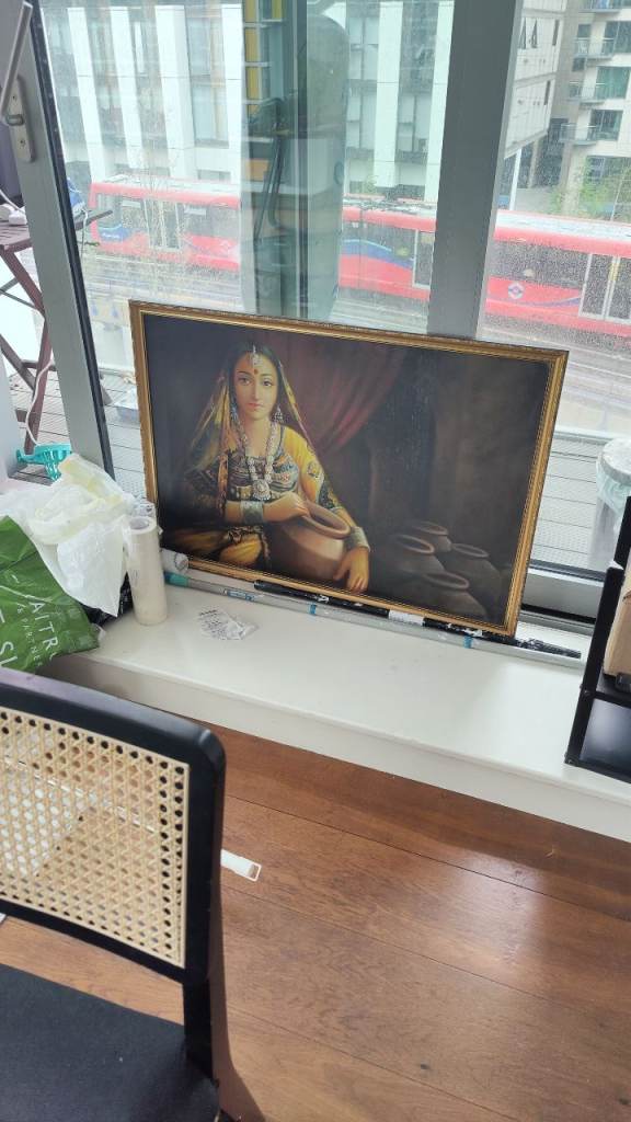 Free Framed Painting from India (Large)