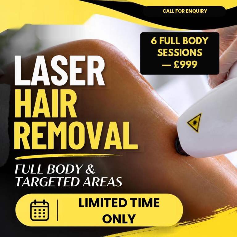 Amazing laser hair removal offer- limited time only!!! 