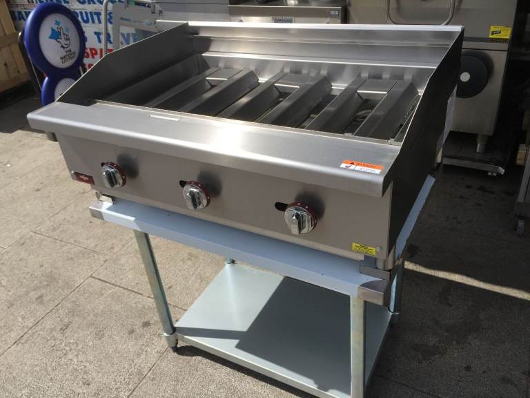  NEW Stainless Steel  CATERING Commercial Barbecue Grill CAFE PERI PERI CHICKEN FAST FOOD RESTAURANT