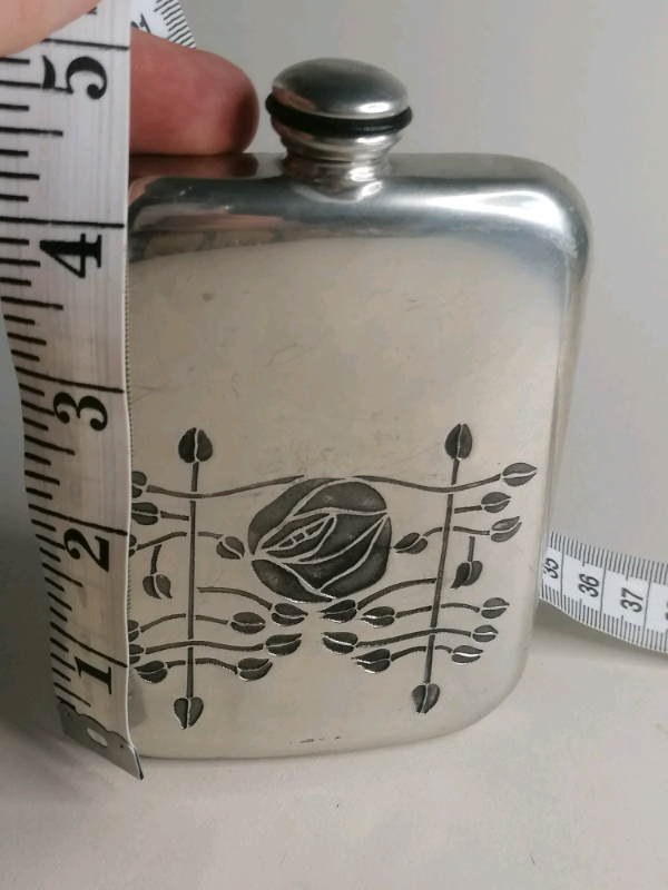 Vintage hip flask 5- inch. 