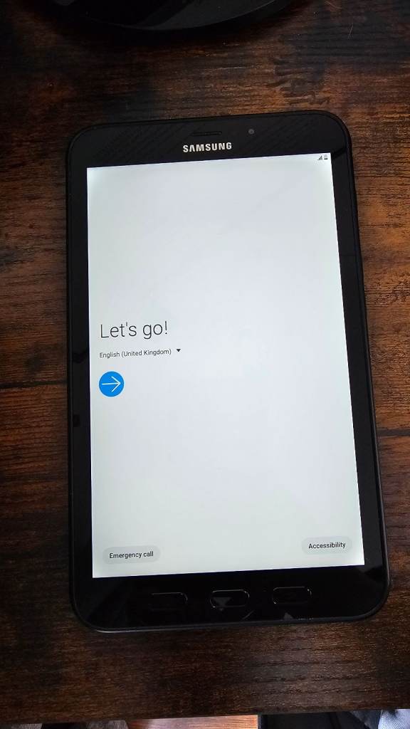 Samsung Galaxy Tab Active 2 – 8" Rugged Tablet – 16GB – Fully Working