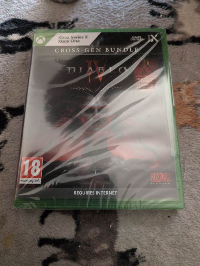Diablo 4 Cross Gen Bundle Game for Xbox Series one & X brand new and sealed 