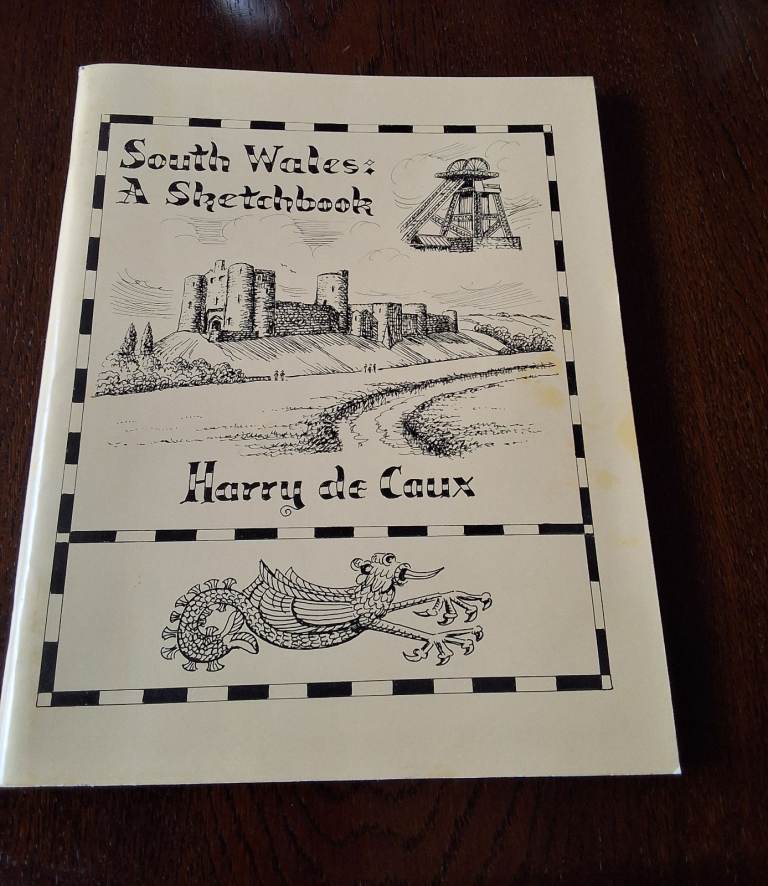 South Wales a Sketchbook-pefect christmas Gift for Wesh Historians 