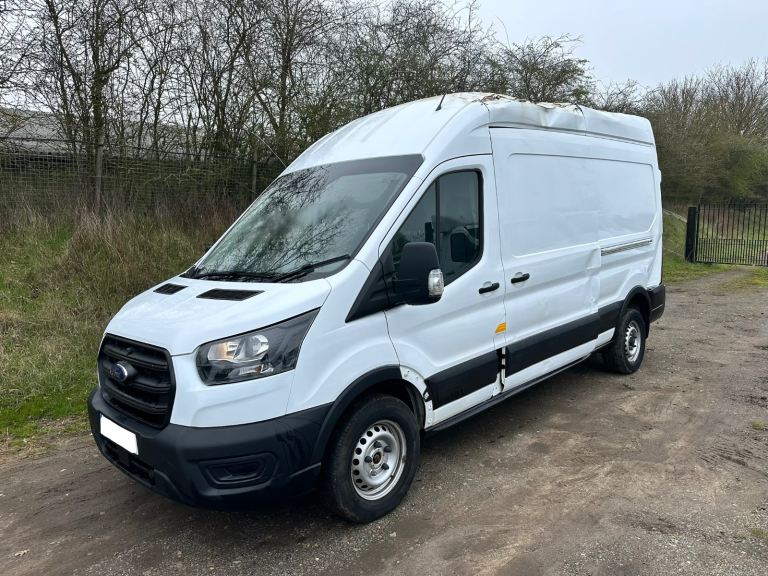 ***42,000 MILES*** FORD TRANSIT t350 LWB 2.2 DIESEL 2019 69-REG DRIVES EXCELLENT BODYWORK DAMAGED