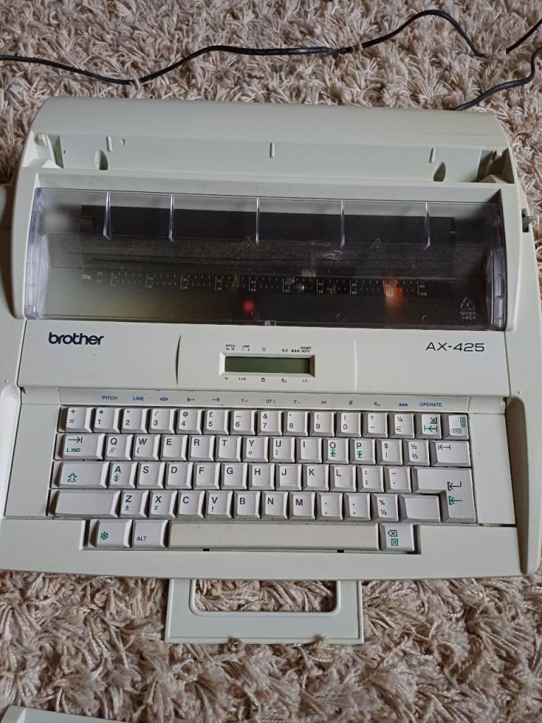 Brother electric typewriter 
