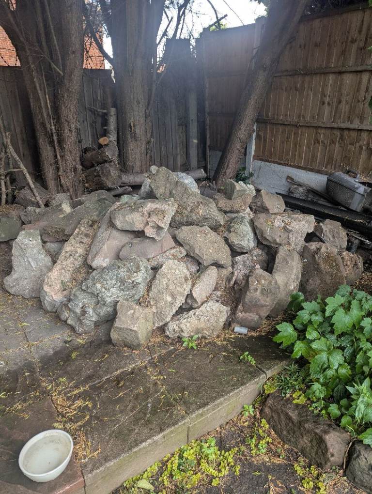Garden rocks 