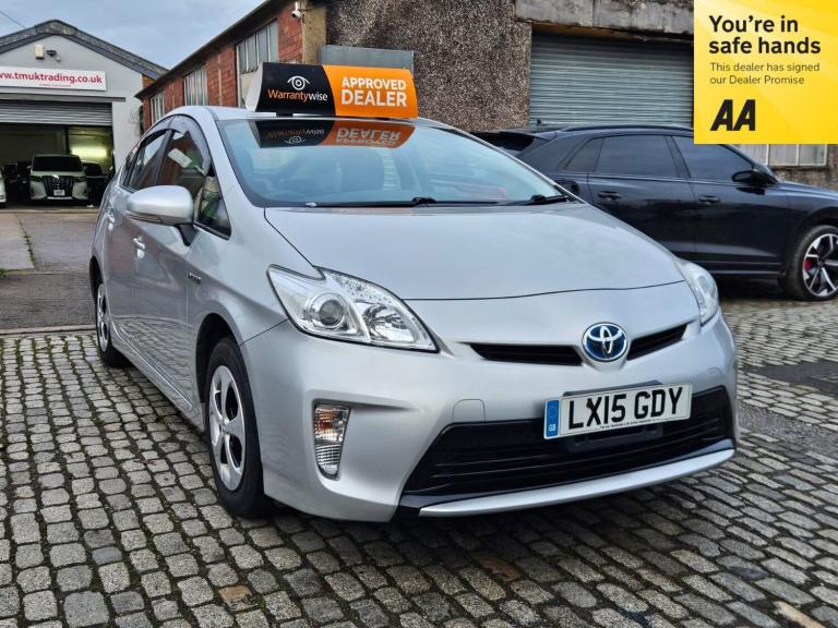 2015 Toyota Prius 1.8 Hybrid Automatic 5dr 5 Seats Hatchback Petrol/Electric Hybrid Automatic