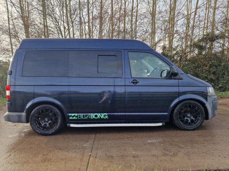 2011 VW Volkswagen Transporter Blue High Roof 6 Seat Crew Cab  Drives Perfect