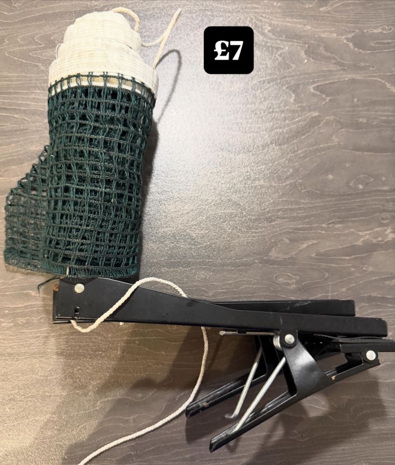 Used Green Table Tennis Net