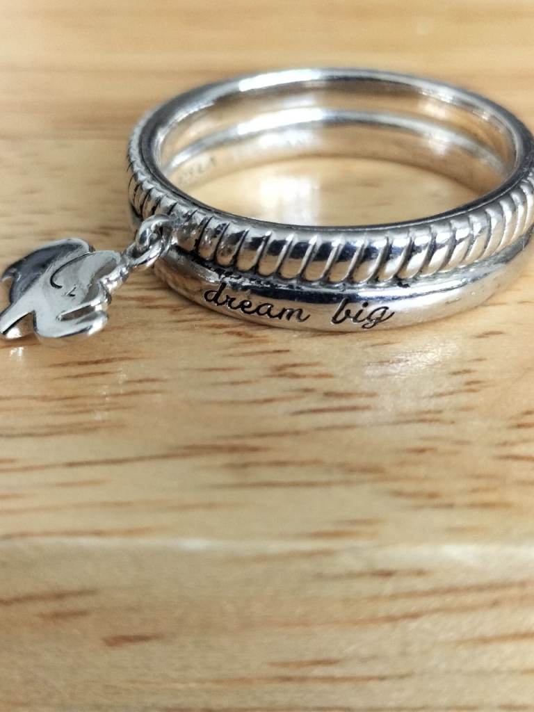 925 dream big ring