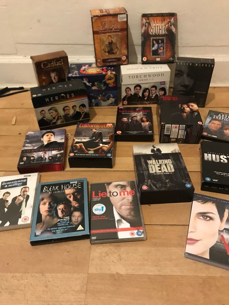 20 box sets complete collections/ tvseries 