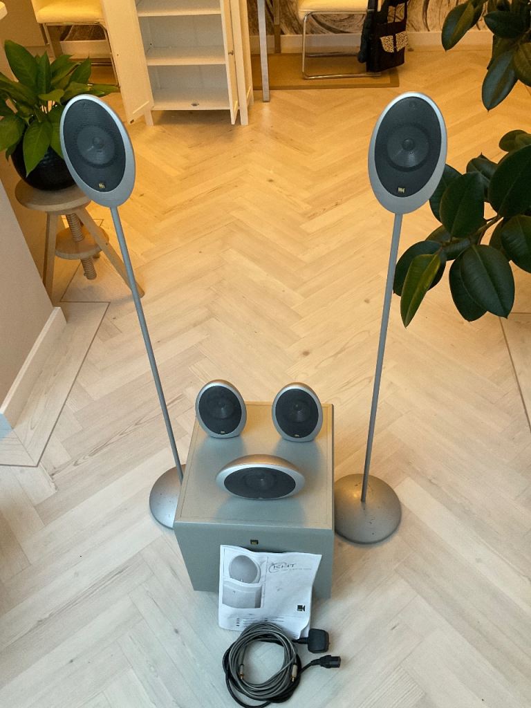 KEF surround sound system