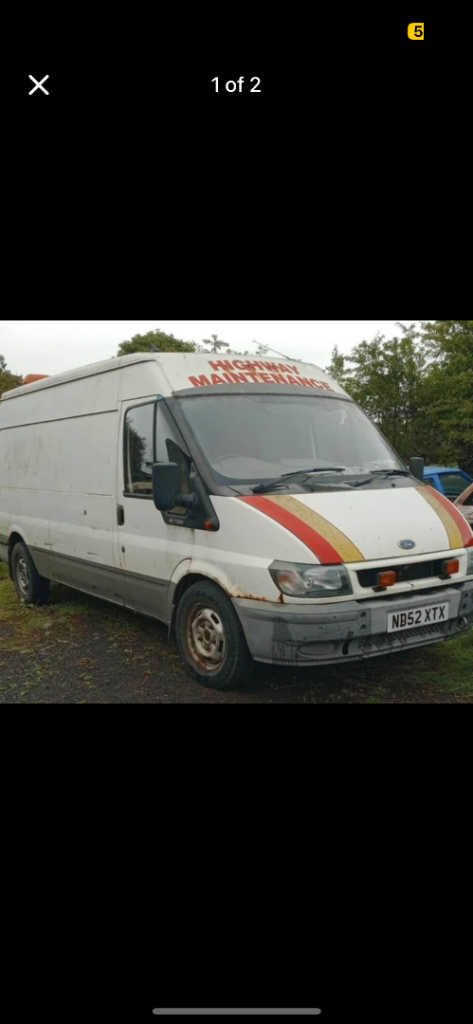 Ford, TRANSIT, Panel Van, 2003, Manual, 2402 (cc)