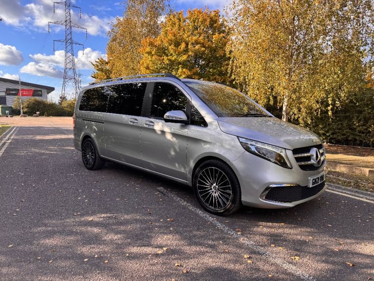 PCO Ready, 2021 MERCEDES-BENZ V-CLASS 300d,Sport MPV 5dr Diesel G-Tronic+ Euro 6 (s/s) XLWB (237 ps)
