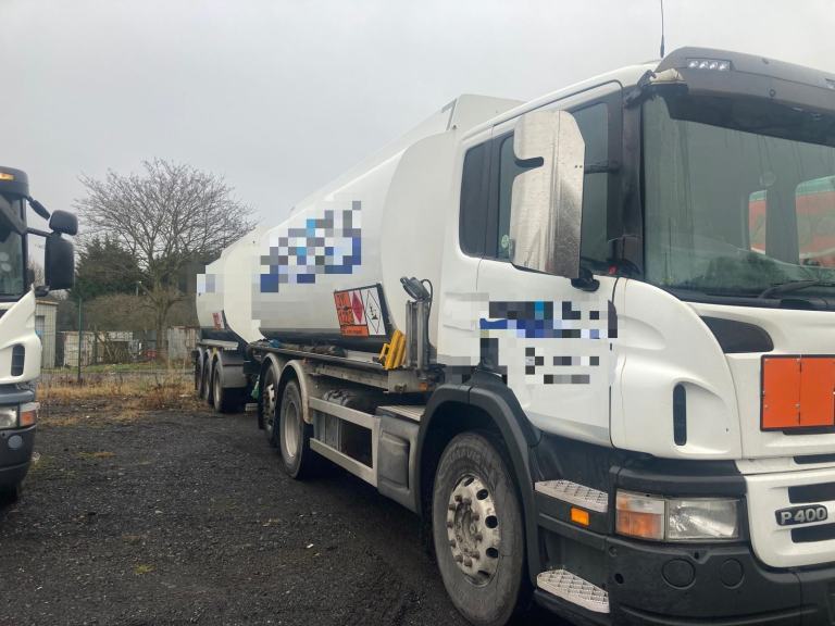 Scania P 400 2000 Litre and 15000 Litre TASCA Drag trailer 