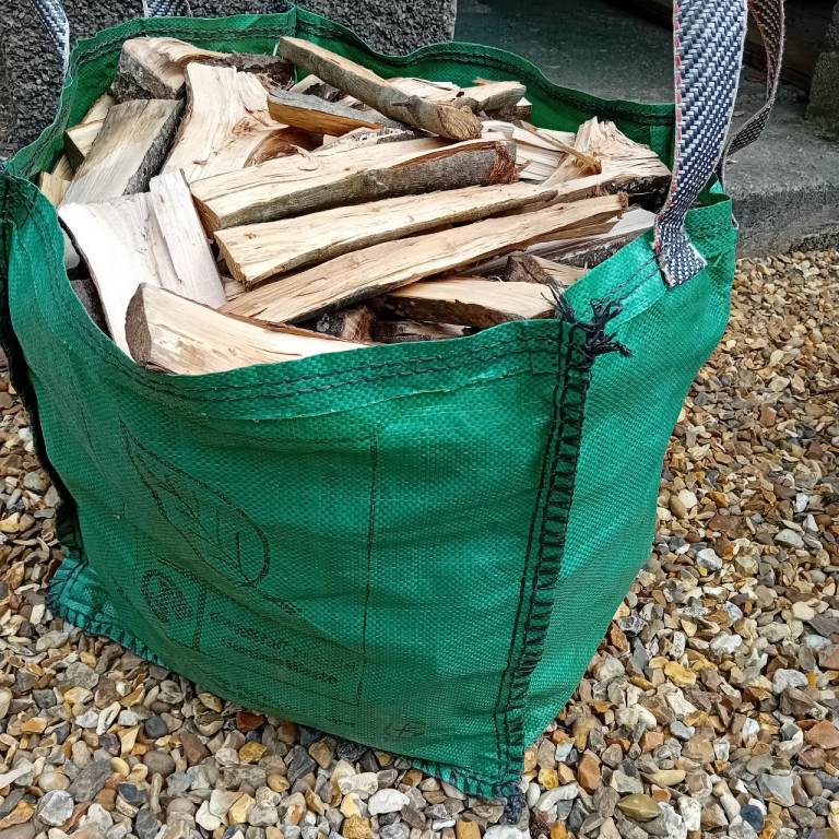 Bag of seasoned firewood log burner, log fire, fire pit camping £30. Free local delivery from SA13 