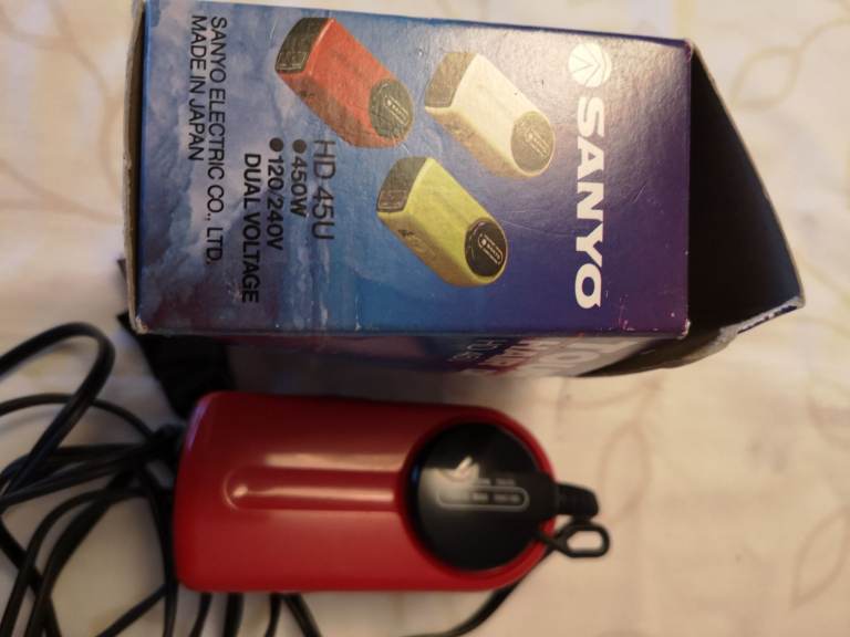 Sanyo Tourist Hair Dryer HD 45U