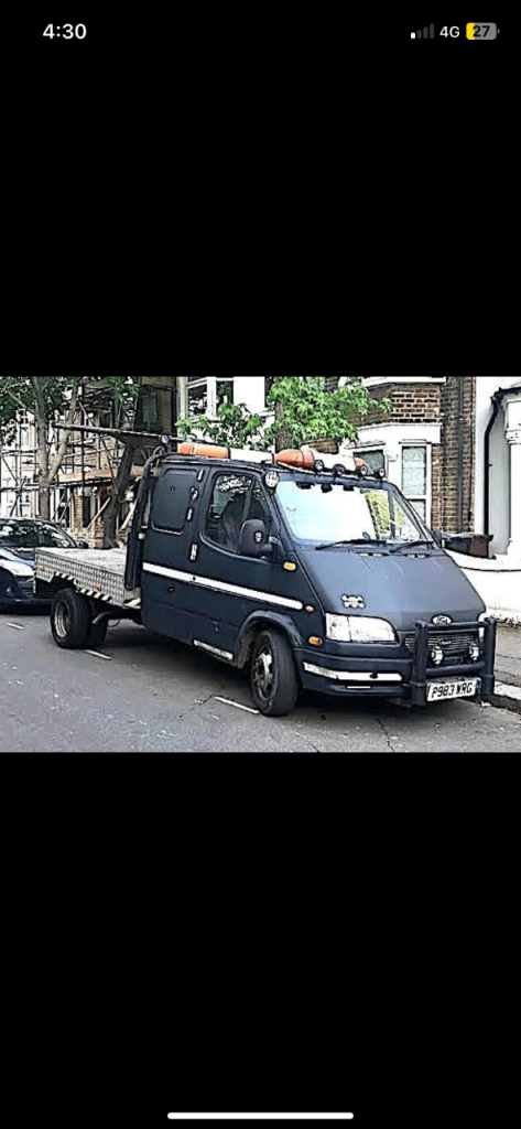 Ford transit spec lift recovery truck, classic truck
