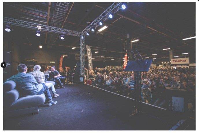 Low level blue modular seating