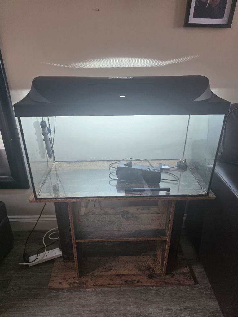105 Litre Fish Tank & Table – Complete Setup – Ready to Go