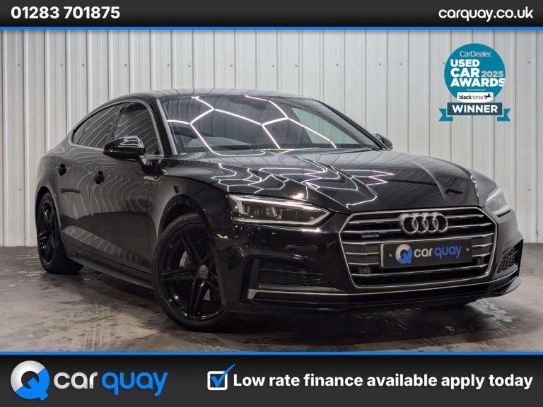 2017 Audi A5 2.0 A5 Sportback TDI S Line Quattro Semi-Auto 4WD 5dr Coupe Diesel Automatic