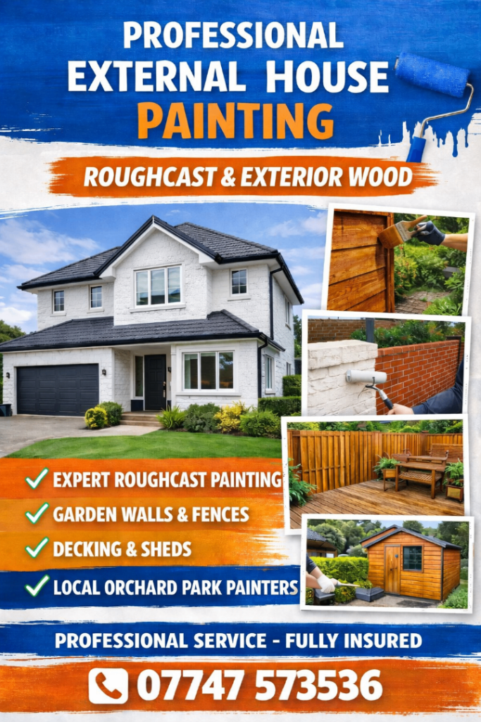  HOUSE PAINTERS ORCHARD PARK G46, AVAILABLE NOW!!! EXTERNAL HOUSE PAINTERS