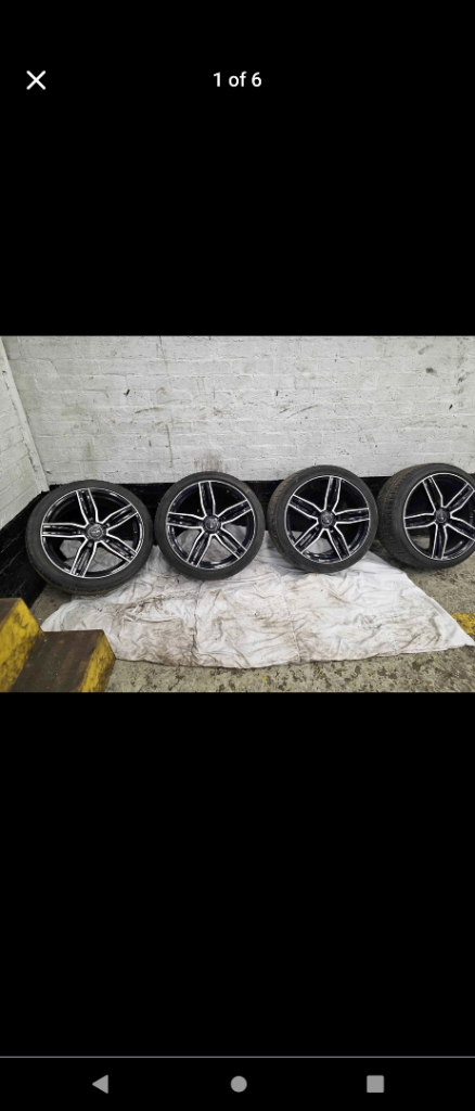 18 inch Romac Venom as alloy wheels 