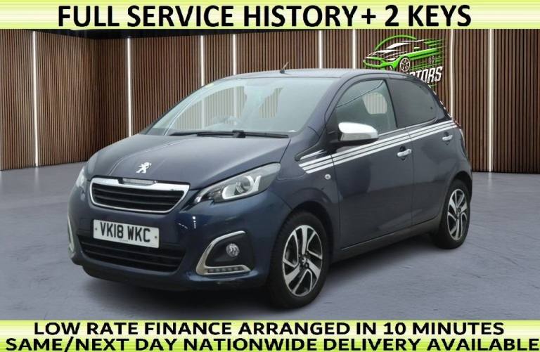 2018 18 PEUGEOT 108 1.2 PURETECH COLLECTION HATCHBACK 5DR PETROL MANUAL EURO 6 (