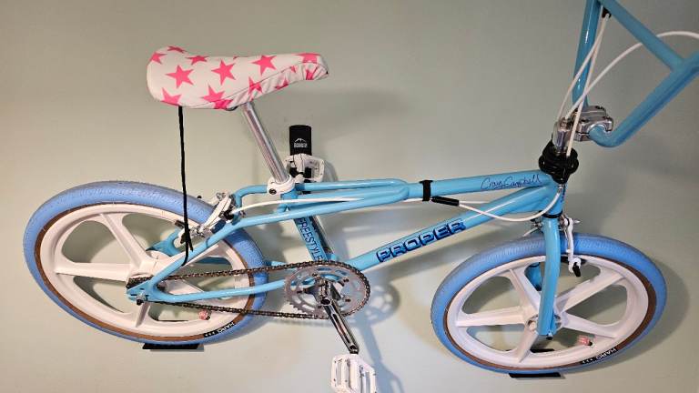 Freestyle BMX Bike – Blue, Good Condition