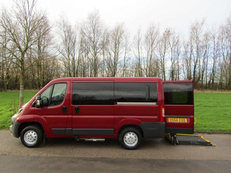 2016 Peugeot Boxer 2.0 HDI Wheelchair Accessible Disabled Mobility Vehicle WAV Window Van Diesel ...