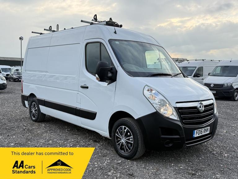 2016 Vauxhall Movano 2.3 CDTI H2 Van 125ps PANEL VAN DIESEL Manual